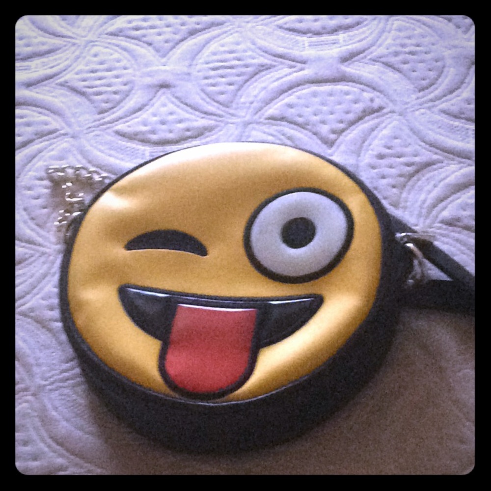 Emoji sack purse😜